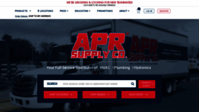 What Aprsupply.com website looked like in 2021 (2 years ago)