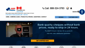 What Asap-cheques.com website looked like in 2021 (2 years ago)