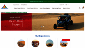 What Arabian-adventures.com website looked like in 2021 (2 years ago)