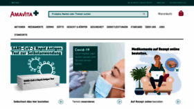 What Amavita.ch website looked like in 2021 (5 years ago)
