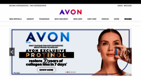 What Avon.co.in website looked like in 2021 (2 years ago)