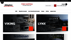What Allvikingparts.com website looked like in 2021 (2 years ago)