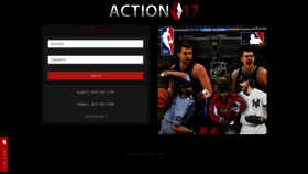 What Action17.ag website looked like in 2021 (2 years ago)