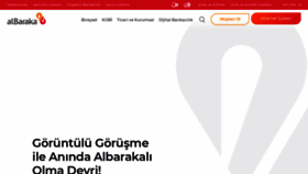 What Albaraka.com.tr website looked like in 2021 (2 years ago)
