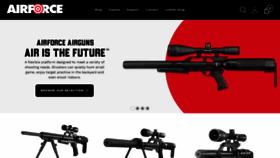What Airforceairguns.com website looked like in 2021 (2 years ago)