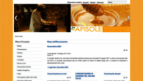 What Apisole.it website looked like in 2021 (2 years ago)
