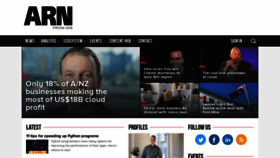 What Arnnet.com.au website looked like in 2021 (2 years ago)
