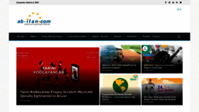 What Ab-ilan.com website looked like in 2021 (4 years ago)
