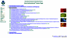 What Actahort.org website looked like in 2021 (2 years ago)