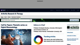 What Arthritis-research.com website looked like in 2021 (2 years ago)