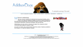 What Addisondogs.com website looked like in 2021 (2 years ago)