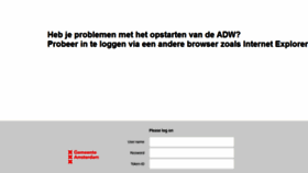 What Adw.amsterdam.nl website looked like in 2021 (2 years ago)