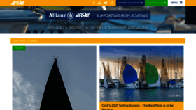 What Afloat.ie website looked like in 2021 (2 years ago)