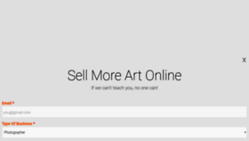 What Artstorefronts.com website looked like in 2021 (4 years ago)