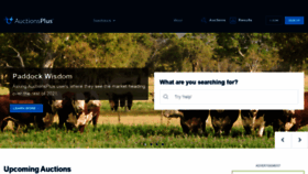 What Auctionsplus.com.au website looked like in 2021 (2 years ago)