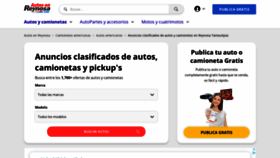 What Autosenreynosa.com website looked like in 2021 (2 years ago)