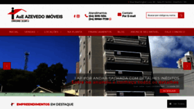 What Azevedocorretores.com.br website looked like in 2021 (2 years ago)
