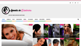 What Aprendizdecabeleireira.com website looked like in 2021 (2 years ago)