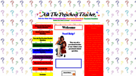 What Askthepreschoolteacher.com website looked like in 2021 (2 years ago)