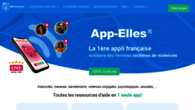 What App-elles.fr website looked like in 2021 (2 years ago)