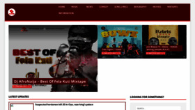 What Afronaija.com website looked like in 2021 (2 years ago)