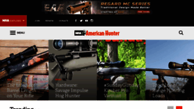 What Americanhunter.org website looked like in 2021 (5 years ago)