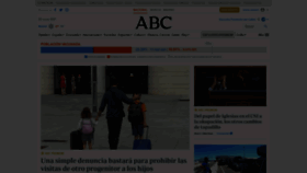 What Abc.es website looked like in 2021 (2 years ago)