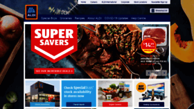 What Aldi.com.au website looked like in 2021 (2 years ago)