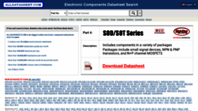 What Alldatasheet.com website looked like in 2021 (2 years ago)