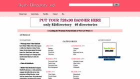What Activdirectory.net website looked like in 2021 (2 years ago)