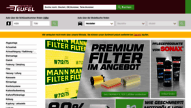 What Autoteile-teufel.de website looked like in 2021 (2 years ago)