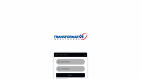 What App.transformativehc.com website looked like in 2021 (2 years ago)