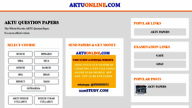 What Aktuonline.com website looked like in 2021 (2 years ago)