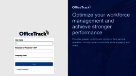 What Atc.officetrack.com website looked like in 2021 (2 years ago)