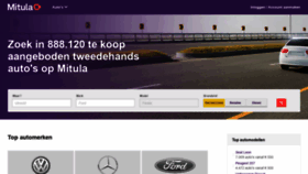 What Auto.mitula.nl website looked like in 2021 (2 years ago)