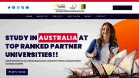 What Auspak.edu.pk website looked like in 2021 (2 years ago)