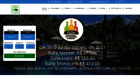 What Aguasdeparatii.com.br website looked like in 2021 (2 years ago)