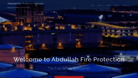 What Abdullahfireprotection.com.pk website looked like in 2021 (2 years ago)