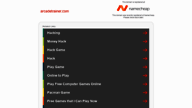 What Arcadetrainer.com website looked like in 2021 (2 years ago)