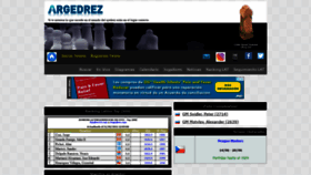 What Argedrez.com.ar website looked like in 2021 (2 years ago)