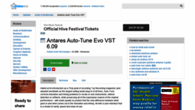 What Antares-auto-tune-evo-vst.updatestar.com website looked like in 2021 (2 years ago)