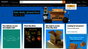 What Amazon.sg website looked like in 2021 (2 years ago)