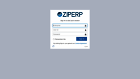What App4.ziperp.net website looked like in 2021 (2 years ago)