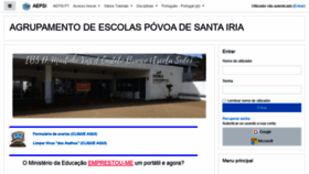 What Aepovoasantairia.ccems.pt website looked like in 2021 (2 years ago)