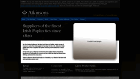 What Atkinsonsties.com website looked like in 2021 (2 years ago)