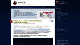 What Anieto2k.com website looked like in 2021 (2 years ago)
