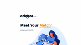 What Advisor.com website looked like in 2021 (2 years ago)