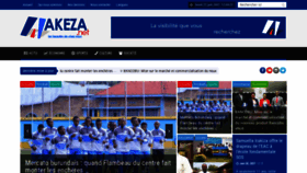 What Akeza.net website looked like in 2021 (2 years ago)