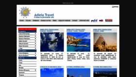 What Adielatravel.ro website looked like in 2021 (2 years ago)