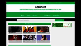 What Arewamh.com.ng website looked like in 2021 (2 years ago)